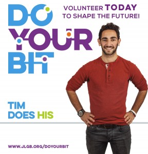 The 'Do Your Bit' campaign poster, featuring Tim